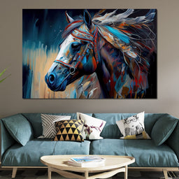 Cherokee Horse 4 - Alicia Smith - NicheCanvas