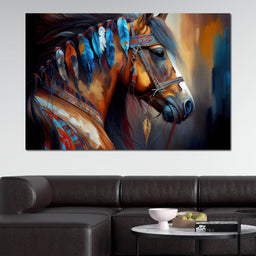 Cherokee Horse - Alicia Smith - NicheCanvas