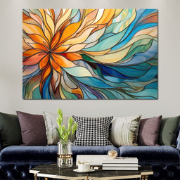 Amber Waves of Petal Patterns - Cole Williams - NicheCanvas