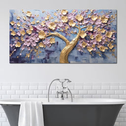 Golden Lavender Euphoria - NicheCanvas