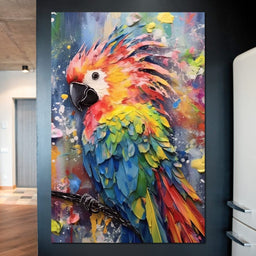 Colorful Cockatoos - NicheCanvas