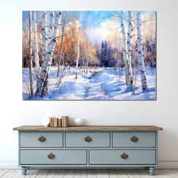 Christmas Morning Walk - NicheCanvas