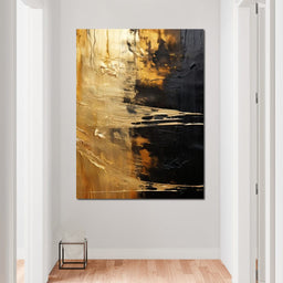 Tranquil Gold Glow - NicheCanvas