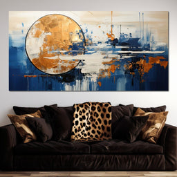 Golden Royal Geometric Harmony 15 - Wildrose Creations - NicheCanvas