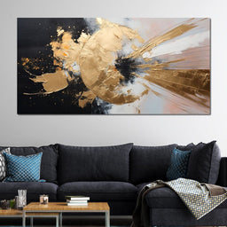 Auroral Brushstrokes Cascade - NicheCanvas