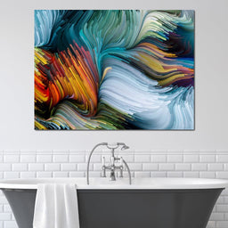 The Blend of Liquid Color - NicheCanvas