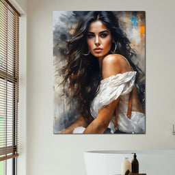 Female Portrait 169 - Johanjjf - NicheCanvas