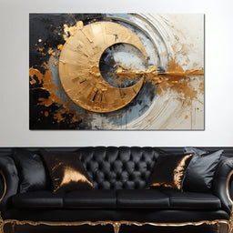 Golden Vortex of Dreams - Tanni Cylon - NicheCanvas
