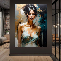 Female Portrait 0012 - Vizahn Burger - NicheCanvas