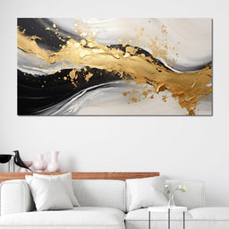Morningstar Gold Swirl 2 - Tanni Cylon - NicheCanvas
