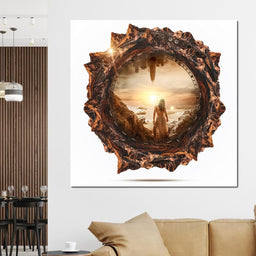 Surreal Time - FNDesign - NicheCanvas