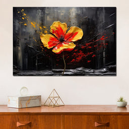 Amber Ignite in Nocturne - NicheCanvas