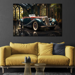 Pristine Classic Car - NicheCanvas