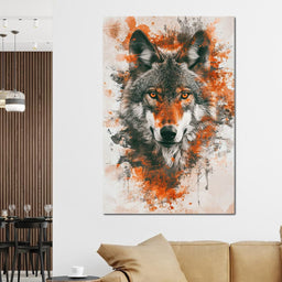 Wolf Gaze - NicheCanvas