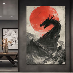 Sunrise Dragon Sovereignty - NicheCanvas