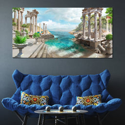 Ancient Greek Ruins - NicheCanvas