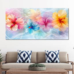 A Fantasy of Flowers - Tooples Art - NicheCanvas