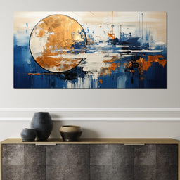 Golden Royal Geometric Harmony 15 - Wildrose Creations - NicheCanvas