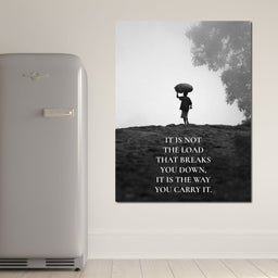 Carry The Load Wisely - ABConcepts - NicheCanvas