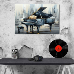 The Grand Piano - NicheCanvas