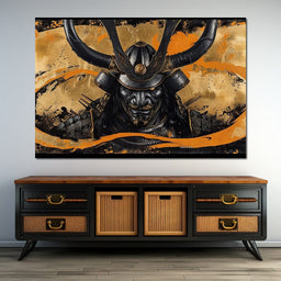 Golden Samurai Sovereign - NicheCanvas
