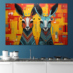 Tribal Spirits of the Wild - NicheCanvas