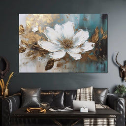 Elegant Flower Bloom 02 - Tanni Cylon - NicheCanvas