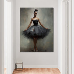 Lovely Ballerina - NicheCanvas