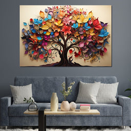 Four Seasons of the Tree of Life - NicheCanvas
