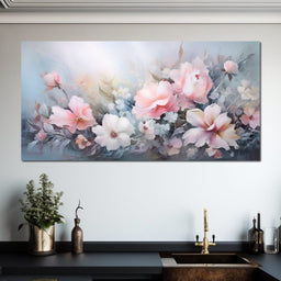 Blossoming Serenity in Nature - NicheCanvas