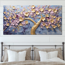 Golden Lavender Euphoria - NicheCanvas