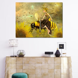 Queen Bee - Rosa Perry - NicheCanvas