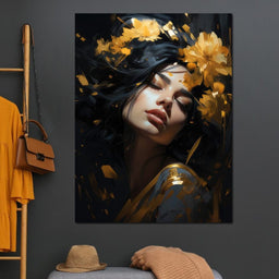 Regal Floral Headpiece - NicheCanvas