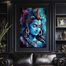 Lord Shiva's Contemplation - NicheCanvas
