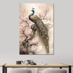 Longtailed Peacock - NicheCanvas
