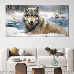 Winters Majestic Guardian - NicheCanvas