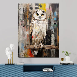 Owls Mystic Gaze - NicheCanvas