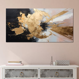 Auroral Brushstrokes Cascade - NicheCanvas