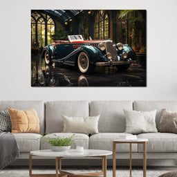 Pristine Classic Car - NicheCanvas