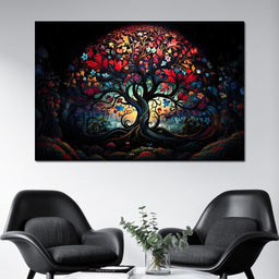 Four Seasons of the Tree of Love - NicheCanvas