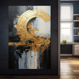 Golden Auroral Echoes - Tanni Cylon - NicheCanvas