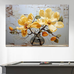 Yellow Magnolia Tree 6 - Wildrose Creations - NicheCanvas
