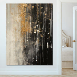 Distant Amber Echoes - NicheCanvas