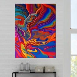 Colorful Contemporary Art 242 - Johanjjf - NicheCanvas