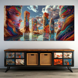 The Guardians of Psychedelia - Tooples Art - NicheCanvas