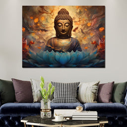 Buddha's Radiant Harmony - NicheCanvas