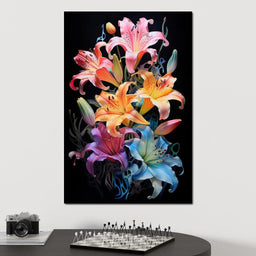 Dazzling Colors in Bloom - NicheCanvas