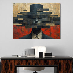 Fragmented Perception Portrait - NicheCanvas