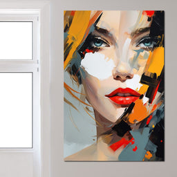 Expressive Contemplation Vivid Notions - NicheCanvas