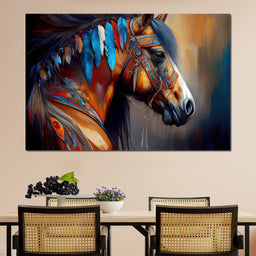 Cherokee Horse 5 - Alicia Smith - NicheCanvas